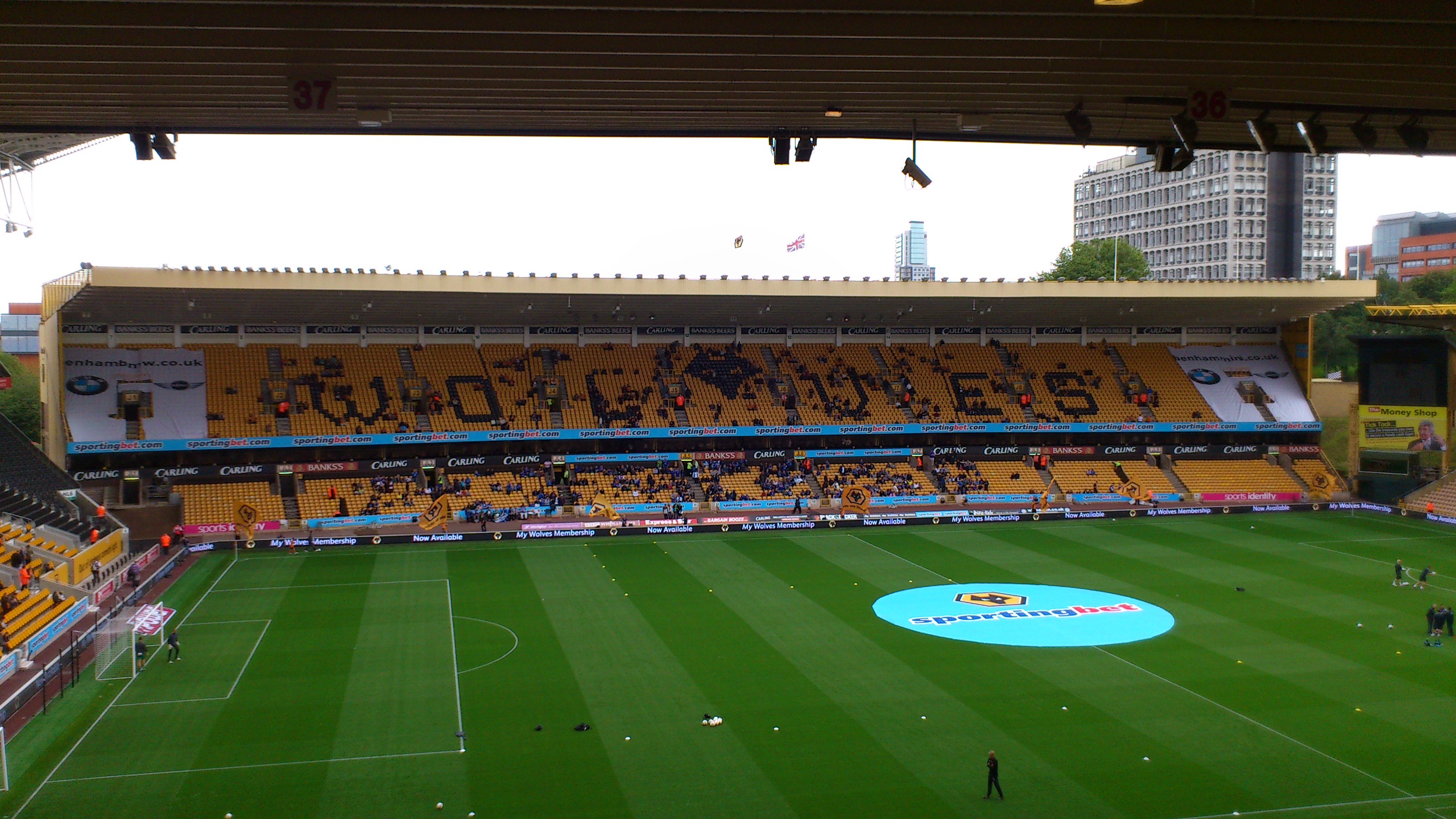 Molineux Stadium — home ground of Wolverhampton Wanderers
