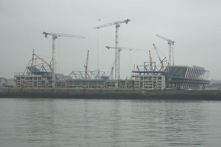 Everton Stadium at Bramley-Moore Dock on the Liverpool waterfront