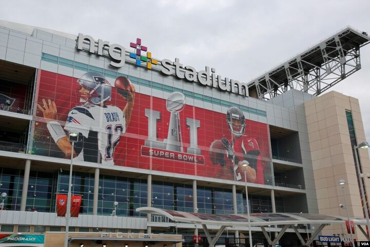 NRG Stadium in Houston viewed from outside